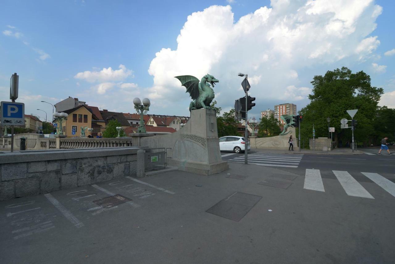 River Side Central Market Ljubljana Buitenkant foto